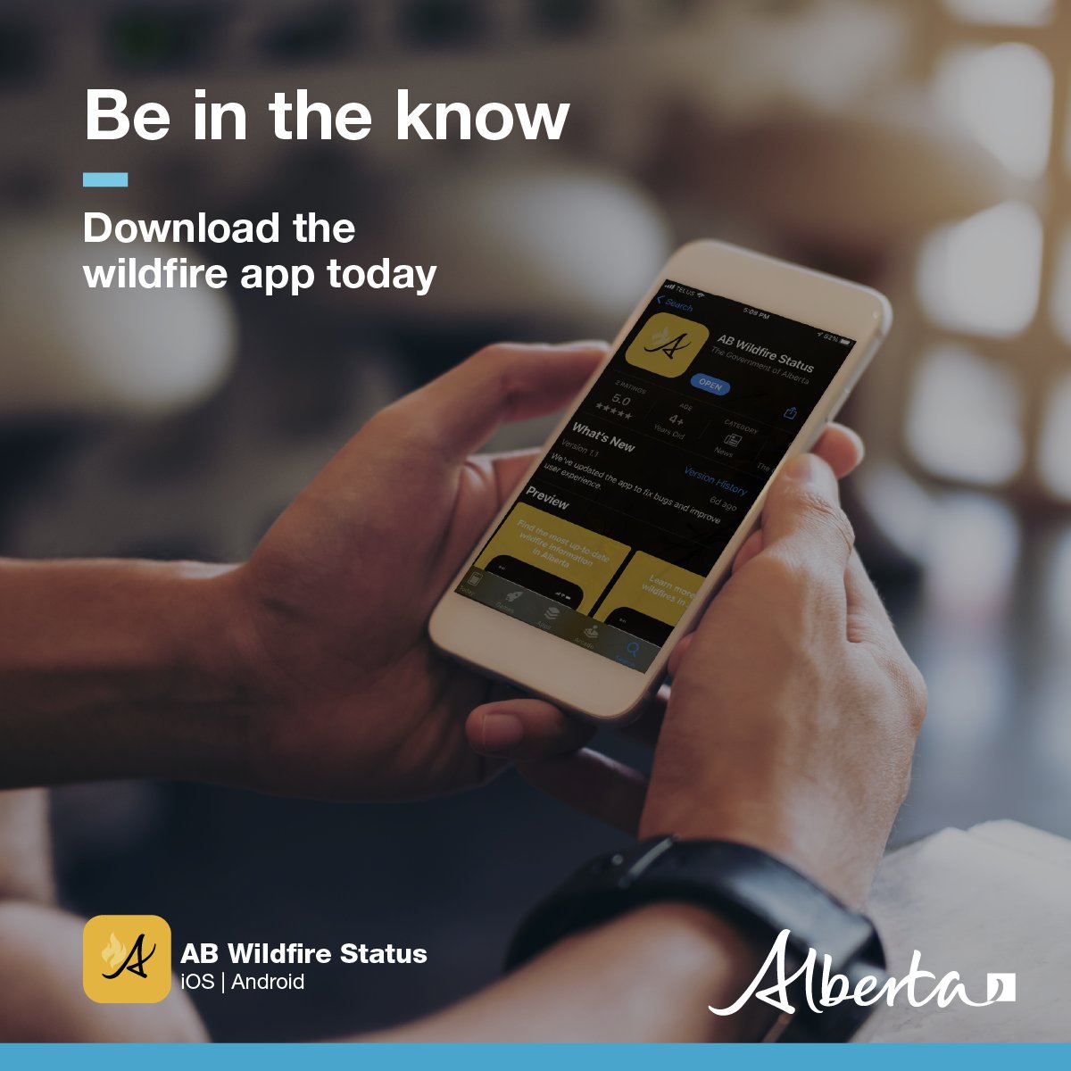 The rain across most of the province has helped firefighters make good progress. There are currently no out-of-control fires in the Forest Protection Area of Alberta! For the latest information on wildfires, download the Alberta Wildfire app.