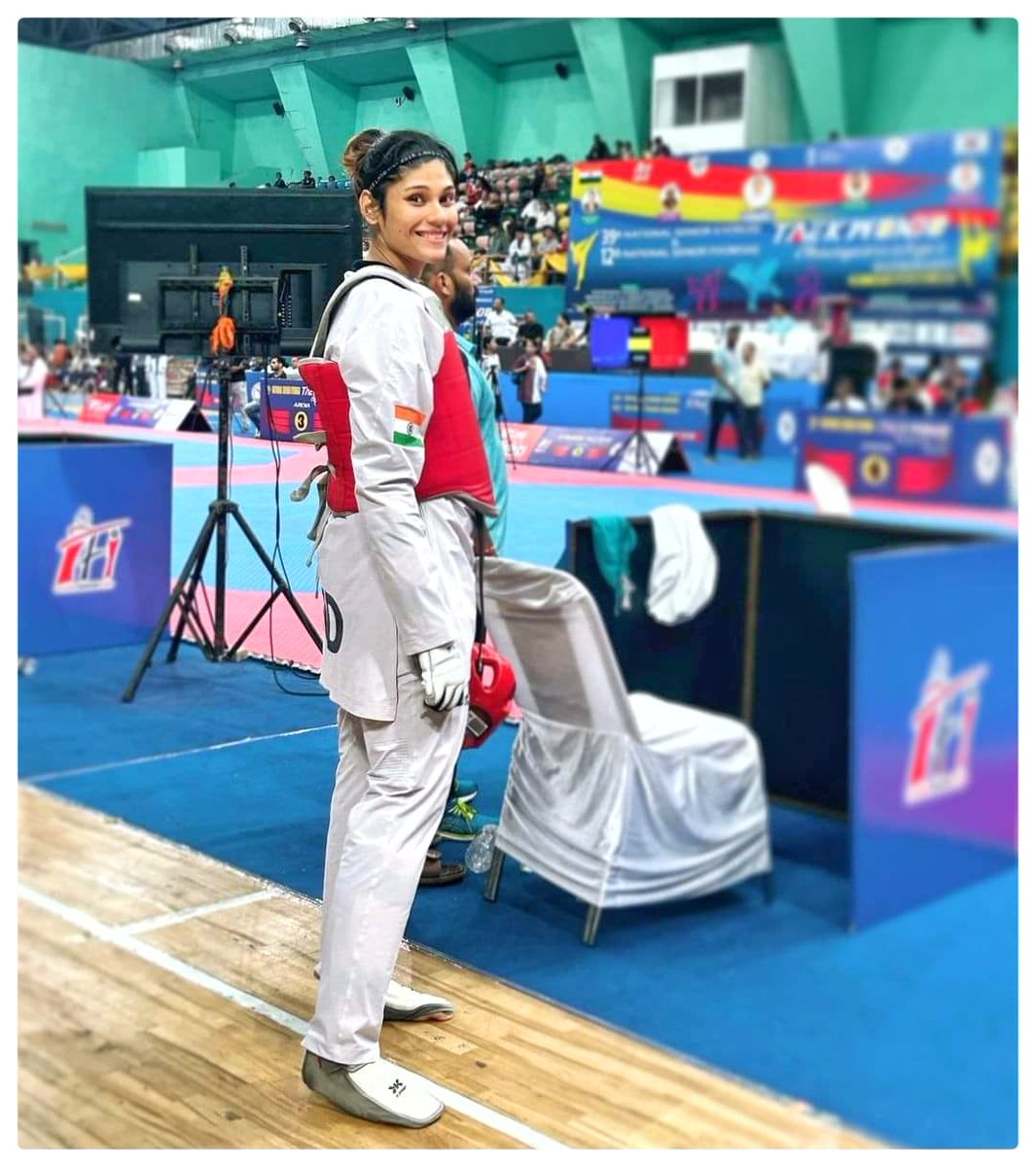 News of Pride! Assam's daughter Smt Rodali Baruah won 🥉 in Asian Taekwondo Championship-2024 in Vietnam. Many congratulations champ, I wish you the best in all your endeavors.