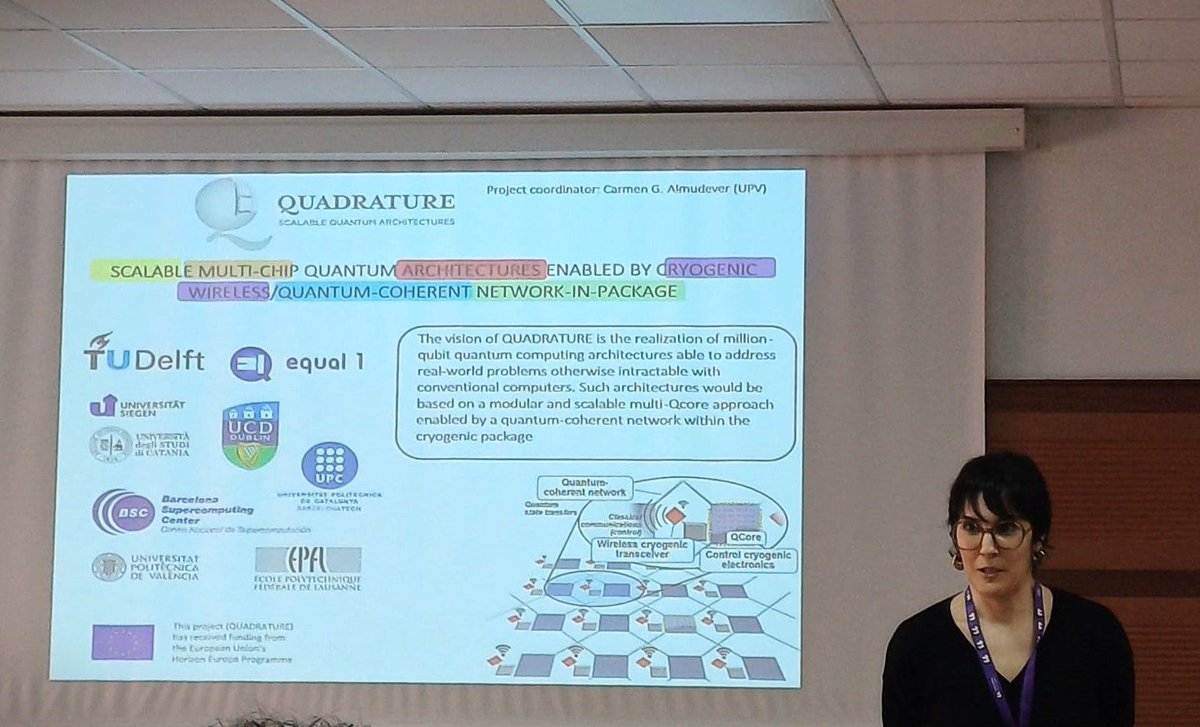 Dr Carmen G. Almudéver gave one of the keynotes and presented the project in the framework of the XIX Winter Seminar organised by Red de Computación de Altas Prestaciones sobre Arquitecturas Paralelas Heterogéneas (CAPAP-H) at the University of La Laguna.