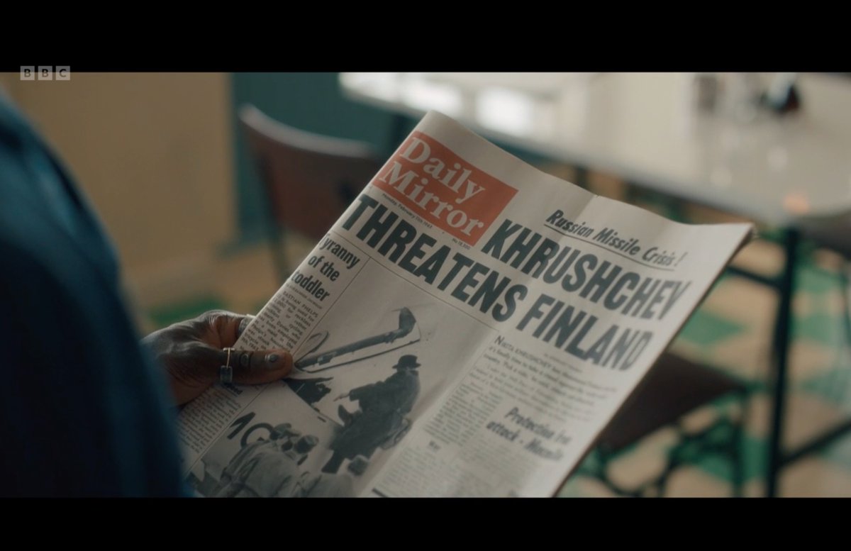 FydlerP's tweet photo. Beatles nerds will notice that the date on the newspaper, February 11th 1963, is correct for the recording of the first Beatles LP, as featured in a recent episode of Dr Who. Plath nerds (and extreme weather historians) will notice that the weather is most definitely incorrect... https://t.co/A11ULjPCQU