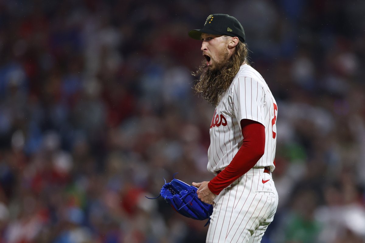 Since Opening Day, Matt Strahm has pitched 18.2 consecutive scoreless innings and has a 29-1 strikeout to walk ratio. 19 more insane Phillies stats from @JoeGiglioSports.👇