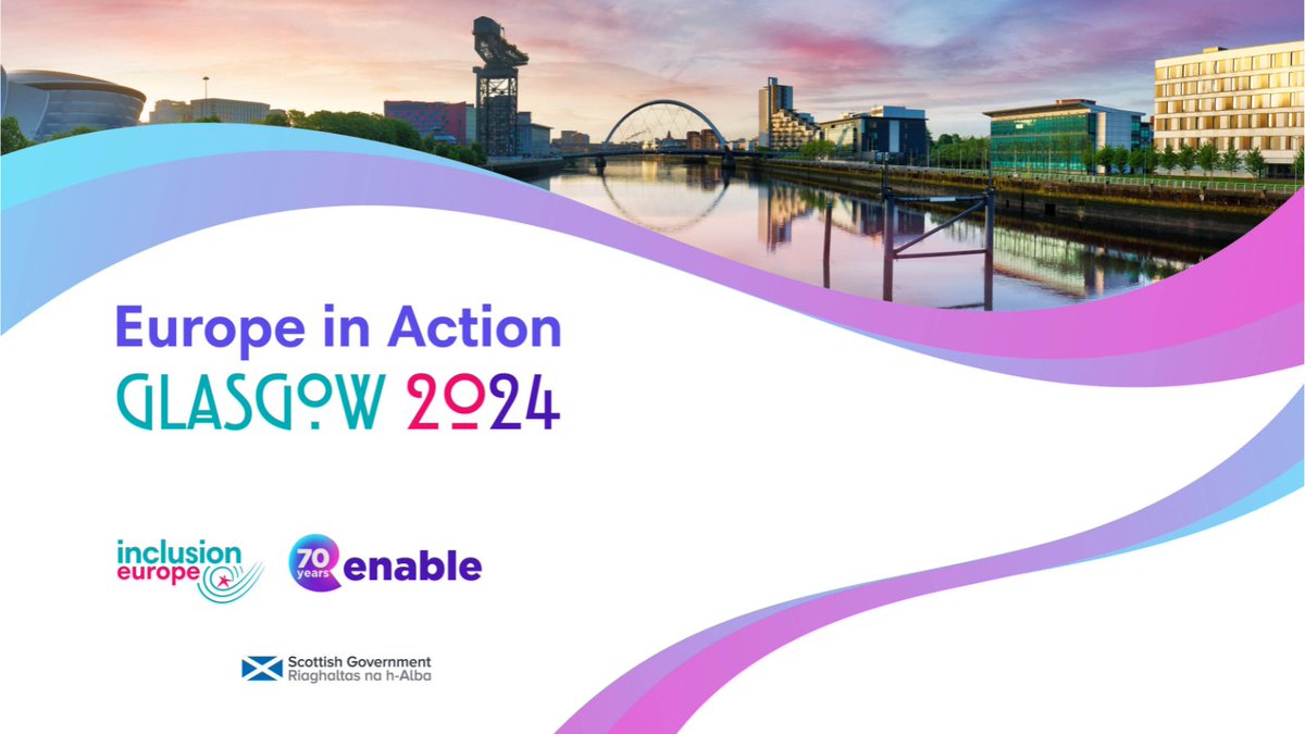 Enable_Tweets's tweet photo. 📢Hear from Enable's CEO &amp; Vice President of Inclusion Europe @Theresa_Shearer reflecting on the three goals - #impact #influence and #internationalisation - that drive our work &amp; the focus of our #EuropeinAction2024 conference.

Read more here: 👇https://t.co/MilXseoTvO https://t.co/jmtNTMSPLc