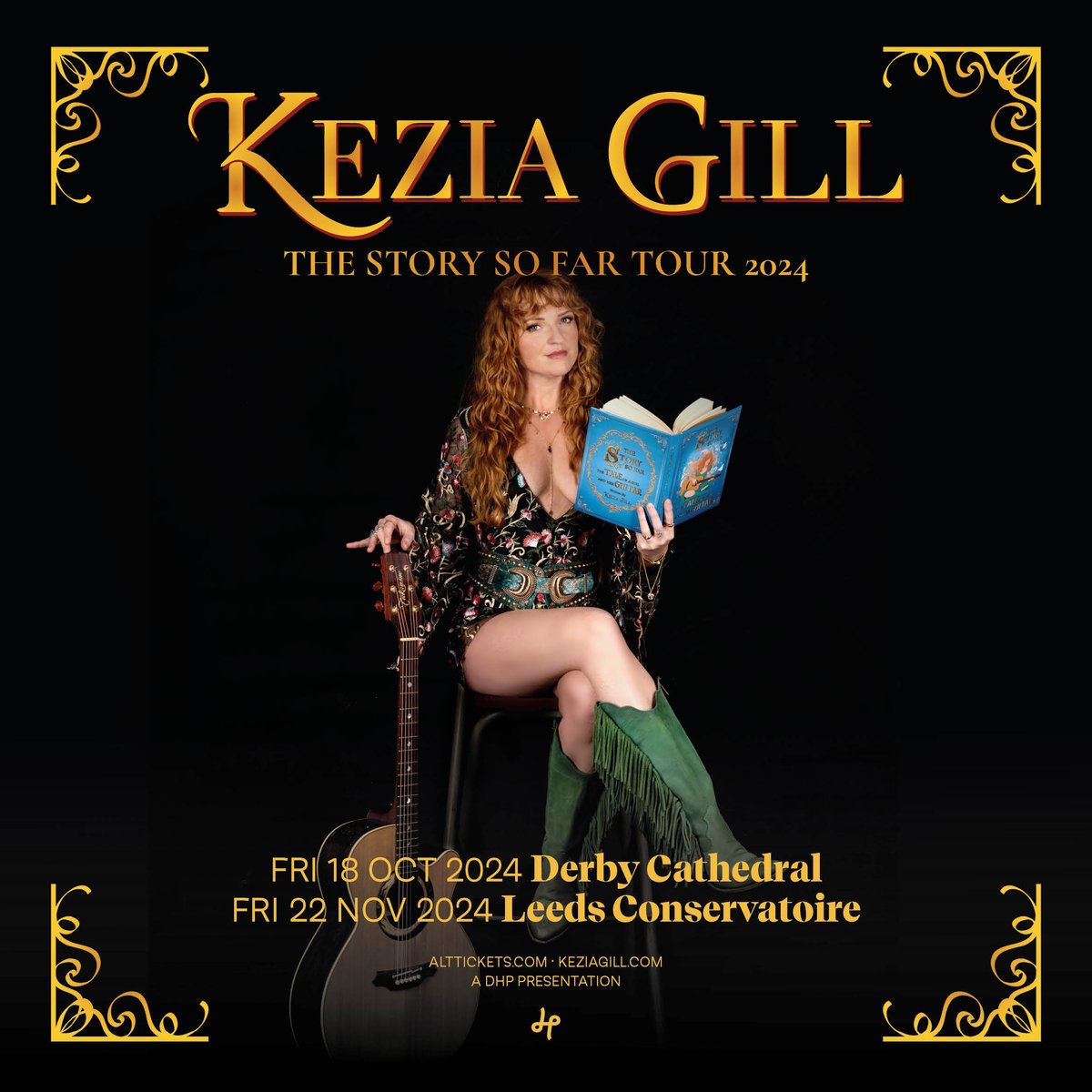 With her soulful voice and genre-blending artistry, @Keziagillmusic has enraptured country music enthusiasts worldwide. See her on tour this year with shows at @LeedsMusicDrama and a hometown date at the stunning Derby Cathedral! On sale Thursday: tinyurl.com/3y7d7fzs