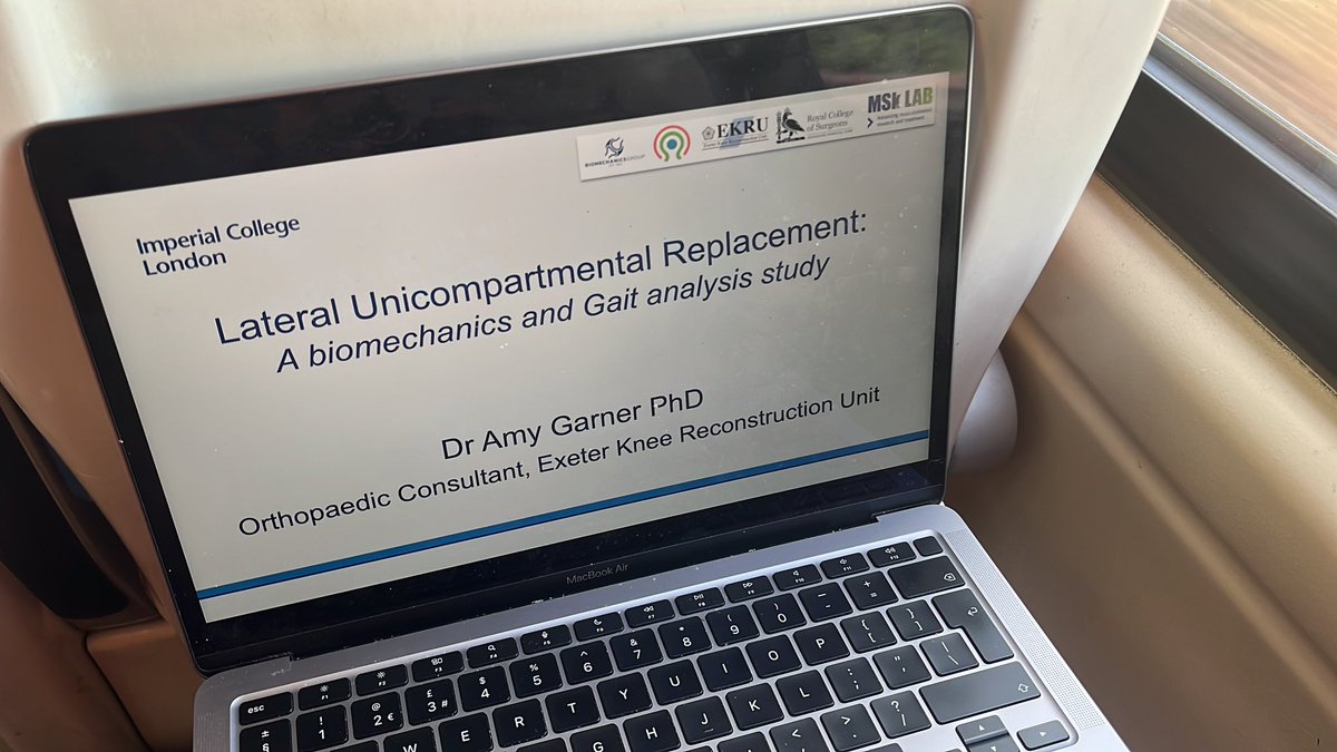 on the train to Manchester, en route to #BASK2024. Rehearsing my talk (in silence of course, not sure the other passengers would appreciate a full podium session 😂😉) 

By far one of my favourite dates in the annual knee diary! Can’t wait to catch up with everyone

@baskonline
