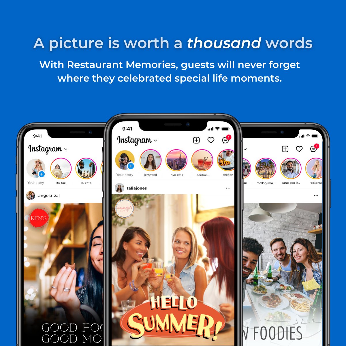 Never let guests miss a moment at your restaurant! Create special memories and gain user-generated content with Restaurant Memories: vist.ly/33c3j 

#FoodAndBeverage #QRCode #HospitalityIndustry #Restaurants #Innovation #RedefineHospitality #Sustainability #Trending