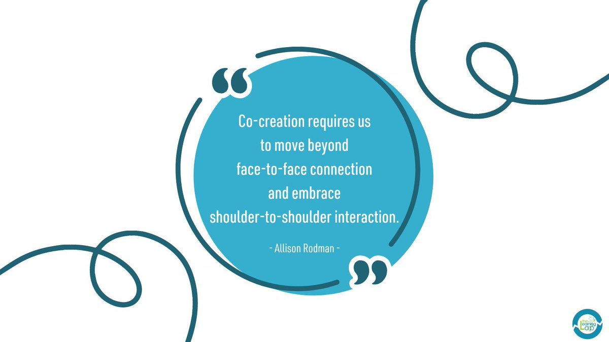 💡 How are you promoting co-creation in your learning spaces? #LearningLesson #professionallearning #personalizedPL #PD #professionaldevelopment #StillLearning #capacitybuilding #wholeeducator