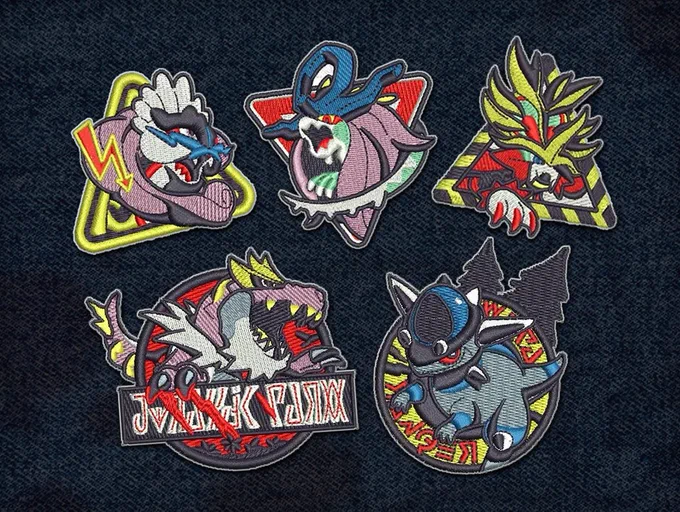 My new patch designs They will be avαilable in july after I attend JapanExpo Paris, I hope you like them ! 