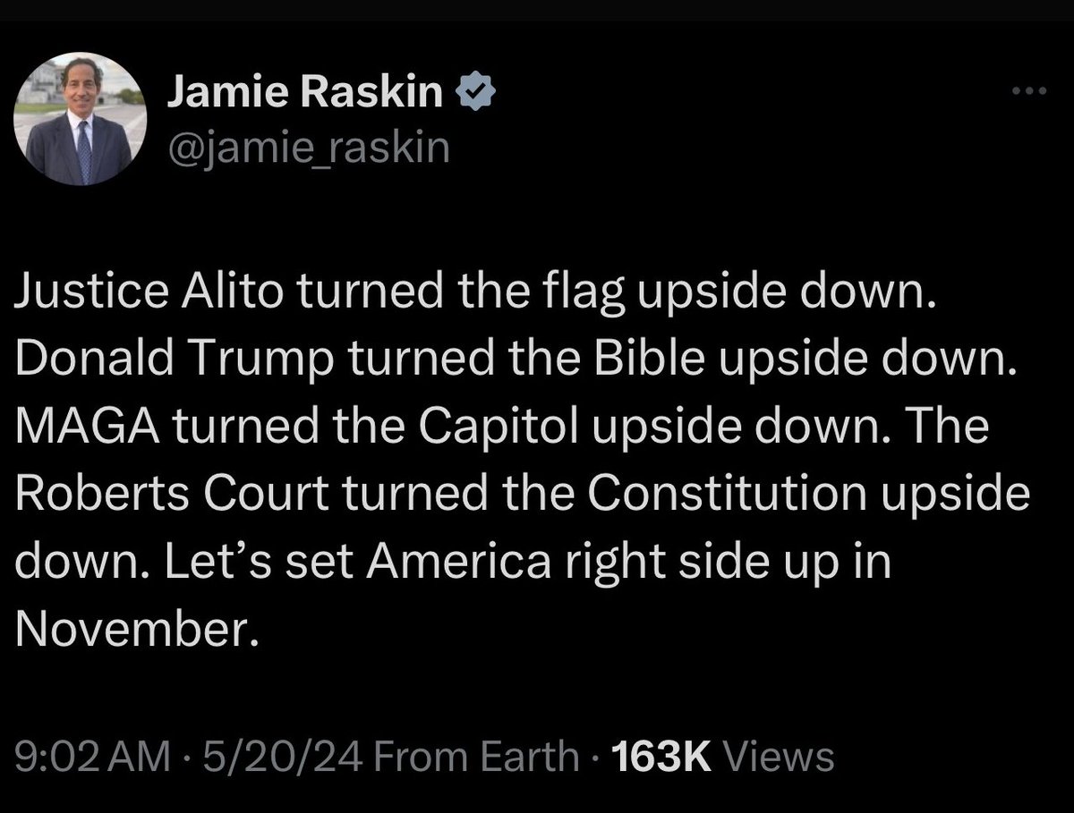 Jamie Raskin sure has a way with words. Make sure you are registered to vote here: IwillVote.com #FightTheRight