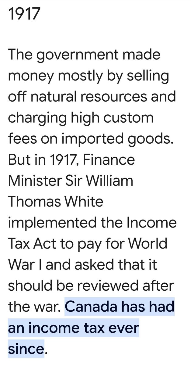 In 1917, the Canadian government implemented income tax to help pay for war. This was to be temporary, and yet here we are, over 100 years later, still paying for a war that ended long ago.