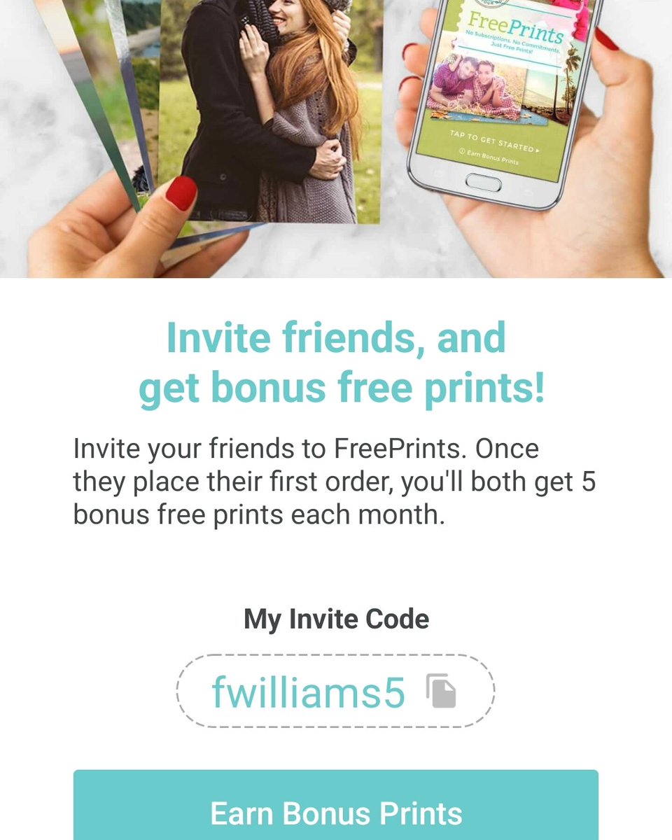 Do you have lots of photos just sitting in your phone? Would you like some Free photos, only paying for postage? Check out @FreePrints_UK use my bonus code, fwilliams5 to get 5 extra free prints. It's free to set up an account, all you pay is postage. The quality is brill too 💖x