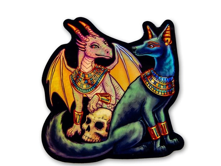 SpindleSisters's tweet photo. Fun true story! We once visited the Egyptian Museum in Cairo, long before the GEM, and one of our favorite mythological figures is Anubis, the Egyptian god of the dead, who is featured in tons of funerary art there. #mythologymonday https://t.co/m8F7DI6OoL https://t.co/Z7wB8nKbib