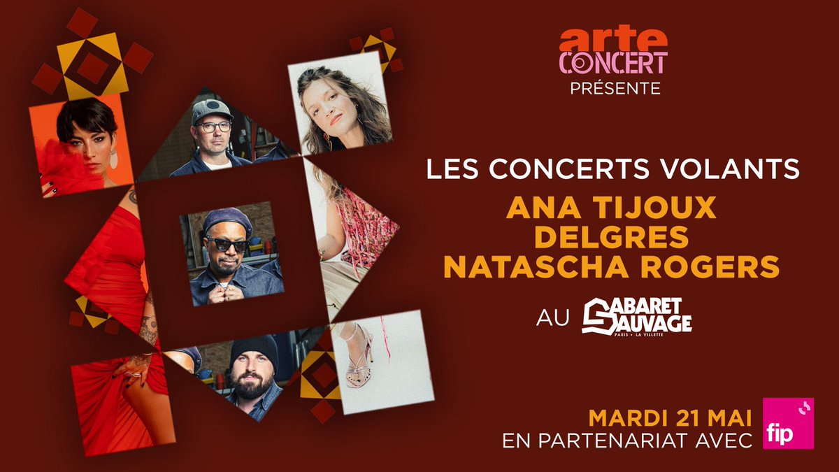 DelgresBand's tweet photo. Particulièrement heureux de retrouver @ARTEfr demain 21 mai pour les #concertsvolants sur @ARTEconcertFR 
Mini concert live en bonne compagnie en direct du @cabaret_sauvage_paris 🔥🤘🏾🤘🏾
En partenariat avec @fipradio ❤️

#delgres #arteconcert #concert #cabaretsauvage #rock https://t.co/Csd1Tuo457