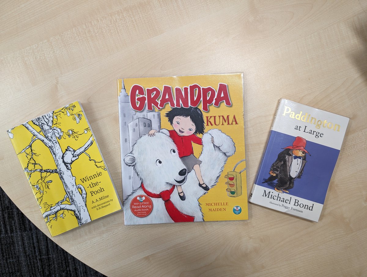 Get your paws on some of our great literary fuzzy friends for Bear awareness Week! And make sure top check out our author talk : 'Grandpa Kuma' by Michelle Maiden on Tuesday 28th May as featured in the image below! eventbrite.co.uk/e/grandpa-kuma… @SurreyLibraries