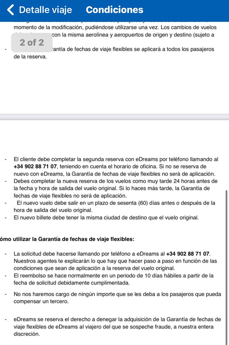 adrianusking's tweet photo. Pagas la tarifa de flexibilidad de @eDreams por la que claramente tienes flexibilidad en el cambio de vuelos y te dicen que no puedes cambiar el vuelo incluso si todavía no se ha producido, ya que ahora el vuelo original hace referencia sólo al primer vuelo. https://t.co/gJkfyAcsct