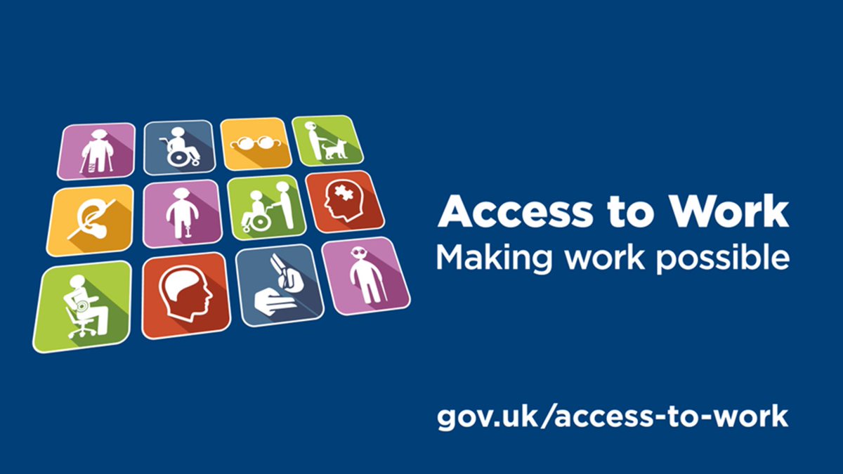 Access to Work is a specialist disability service from Jobcentre Plus that gives practical advice and support to disabled people, aiming to help disabled people start or stay in work See the @GOVUK factsheet for employers: ow.ly/4RC550OfuJQ #NorthernEmployers