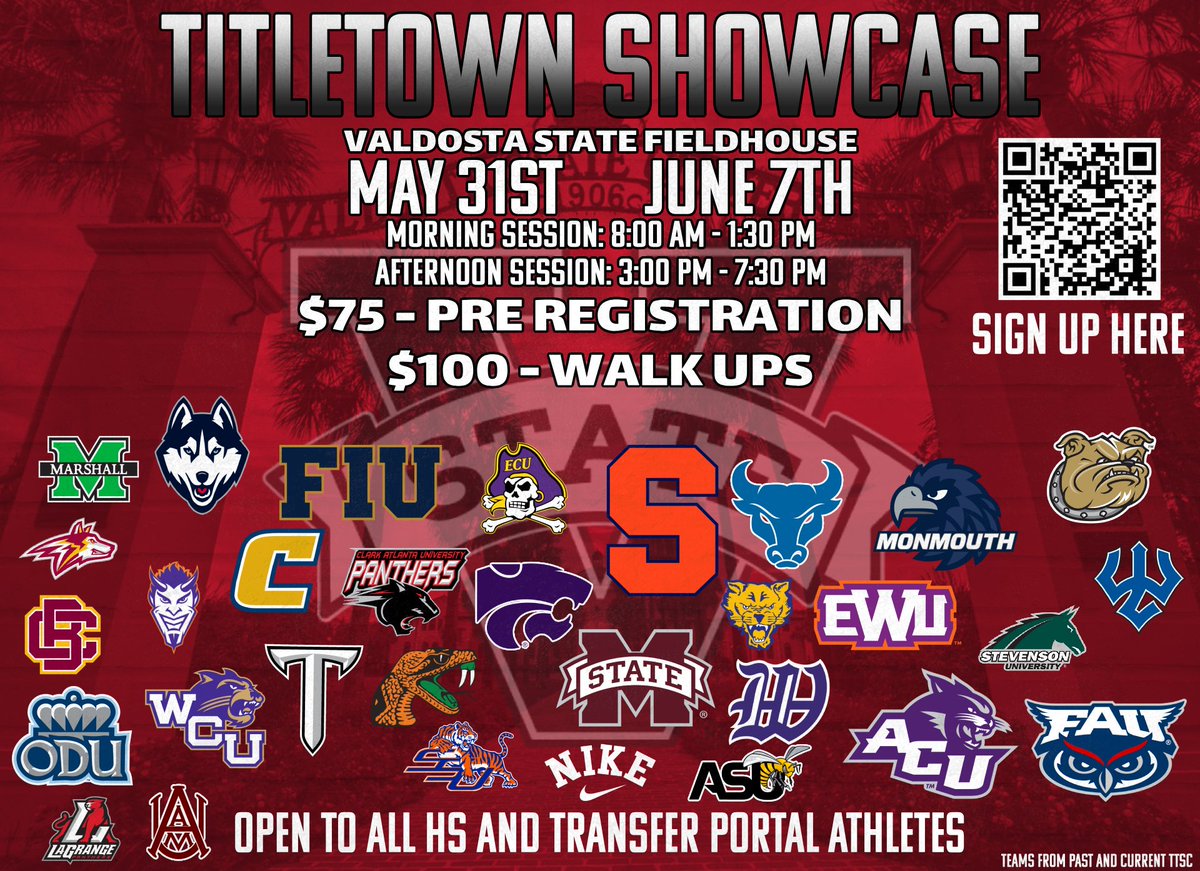 🔴⚫️11 DAYS OUT⚫️🔴 We are 11 days from Titletown Showcase 1📅 May 31st and June 7th, its going down in Titletown. Don't miss your chance to sign up to compete‼️ Use the QR Code or this link to sign up⬇️ tinyurl.com/3tmtnpxx #WTS
