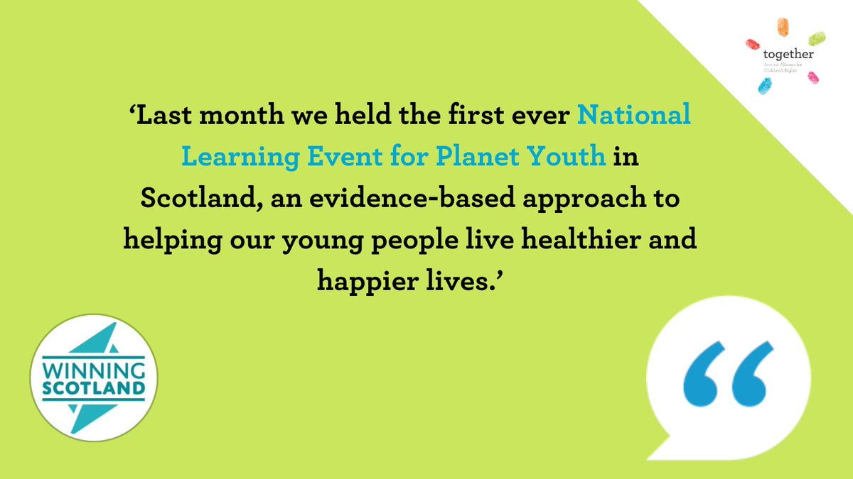 💡ICYMI: Yesterday, we announced latest Membership Spotlight which is @WinningScotland A focus on upholding children's rights in Scotland through their focus on wellbeing, health & prevention 🧡 @planetyouthscot #UNCRCScotland View here: bit.ly/3yoPMmT