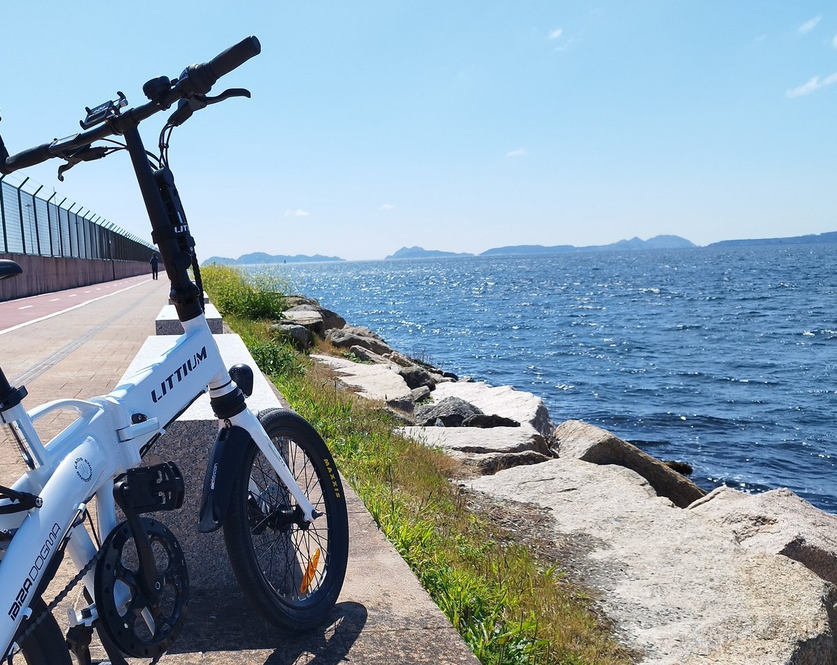 Suso_Rico's tweet image. Bicicleteando Vigo.#IslasCies #Vigo #Rande #RiadeVigo @littiumofficial