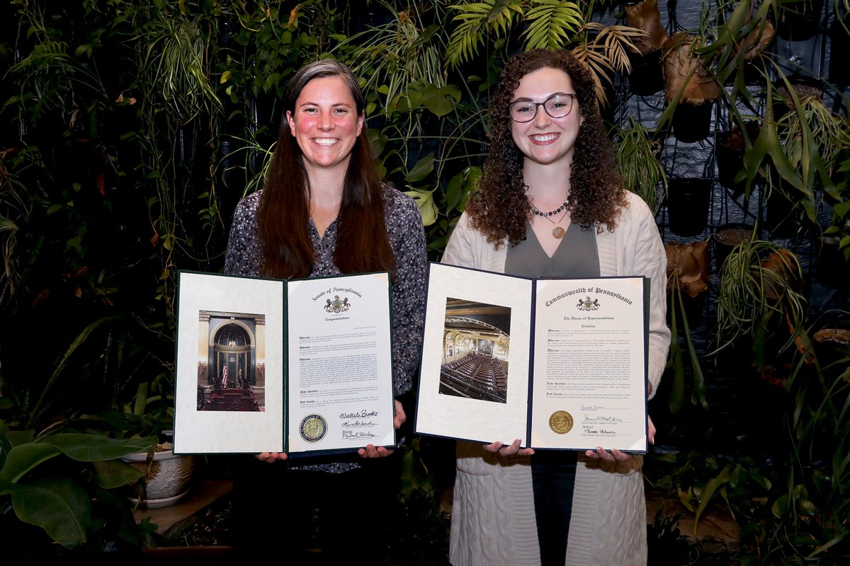 🌳 Congratulations to Kaitlyn Royal '24 and the Watershed Conservation Research Center (WCRC) on being honored by @PERCinPA. Become part of student-faculty projects with the WCRC ♻️ go.allegheny.edu/wcrc #conservation #environment #savetheplanet #sustainability