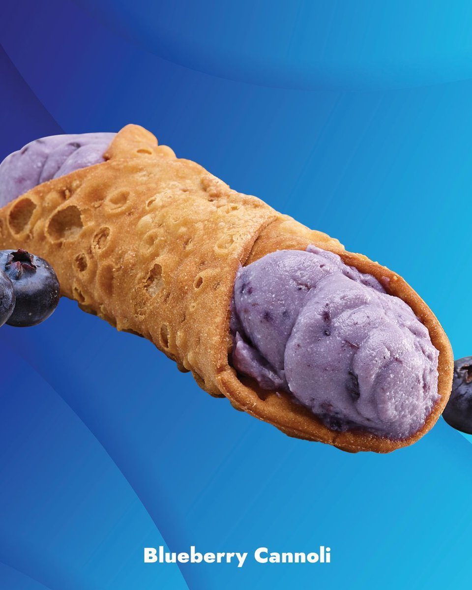 Blueberry season is here, and so is our Blueberry Cannoli! Indulge in the perfect blend of fresh blueberries and creamy goodness. Don’t miss out! 🫐 #HolyCannoli #CannoliMadness #DisneySprings #OrlandoEats #FreshFlavors