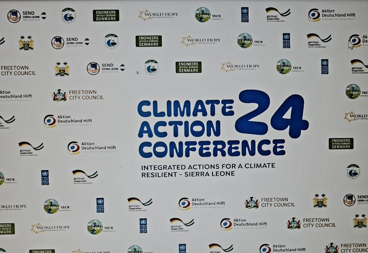 Join us and <a href="/worldhopeorg/">World Hope International</a> as we collaborate with <a href="/ProtectionLeone/">Environment Protection Agency Sierra Leone</a> <a href="/MinistryofEnvi2/">Ministry of Environment, Forestry and Tourism</a> for a pioneering Climate Change Conference on May 22nd and 23rd 2024, at the FCC Hall with the theme "Integrated Action for a Climate Resilient Sierra Leone".