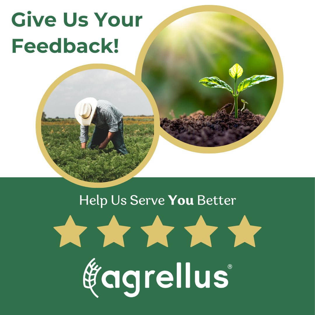 AgrellusFarm's tweet photo. At Agrellus, we value your feedback. Help us serve you better by sharing your thoughts, suggestions, and ideas for improvement.

#AgrellusAdvantage
#FarmersFirst
#FarmingCommunity

Link to site:
https://t.co/Wj0bR8o4kq https://t.co/ycCpACf705