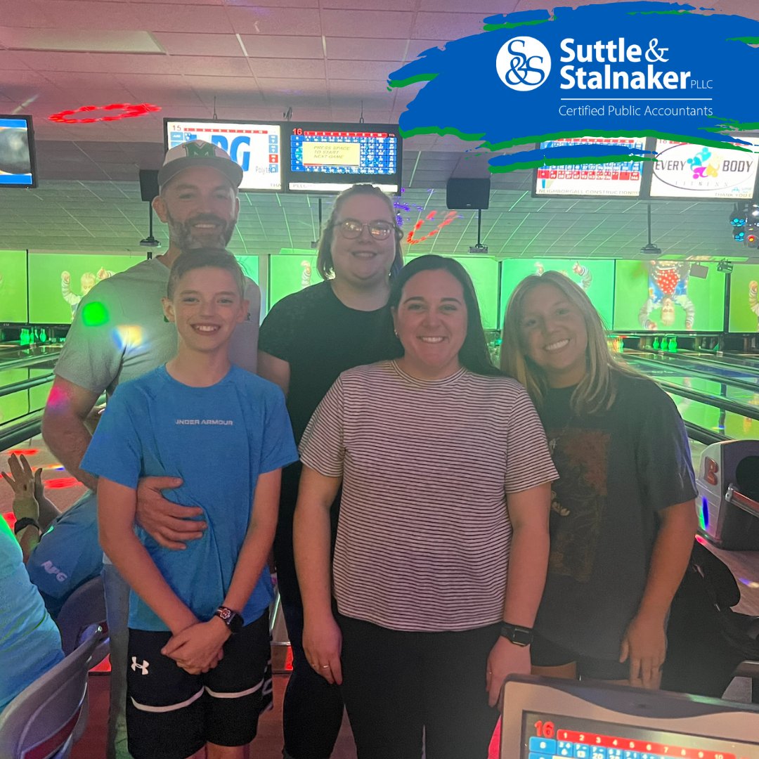 SuttleCPAs's tweet image. Some of our Huntington team went bowling for Big Brothers Big Sisters last week! 🎳
-
It was a fun event for a wonderful cause and allowed our team to have fun outside of the office! 

#TeamSuttle #HuntingtonWV #CPAs #BigBrotherBigSister