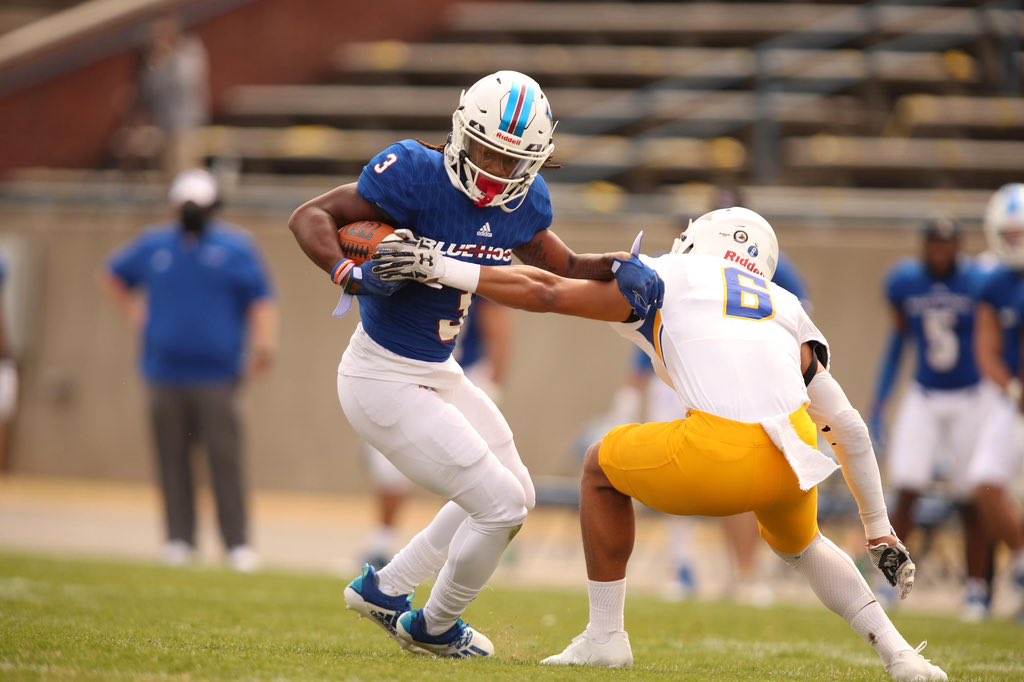 #AGTG 🙏 CRAZY afternoon ‼️‼️ I am blessed to receive my first “DIVISION 1” offer from Presbyterian College @BlueHoseFB @donnieburchfiel @XZSPORTZ @Andy_Villamarzo @PrepRedzoneFL @THEPLATFORMDR @DanLaForestFB @CenFLAPreps @yourhighschool7 @H2_Recruiting