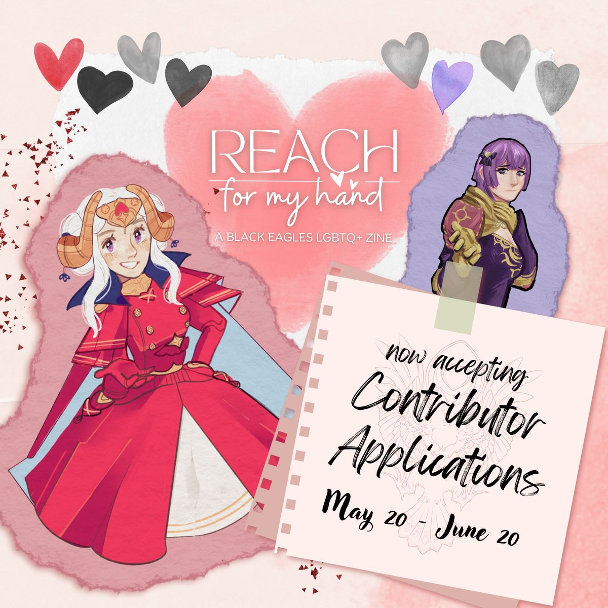 Reach For My Hand: A Black Eagles LGBTQ+ Zine tweet media