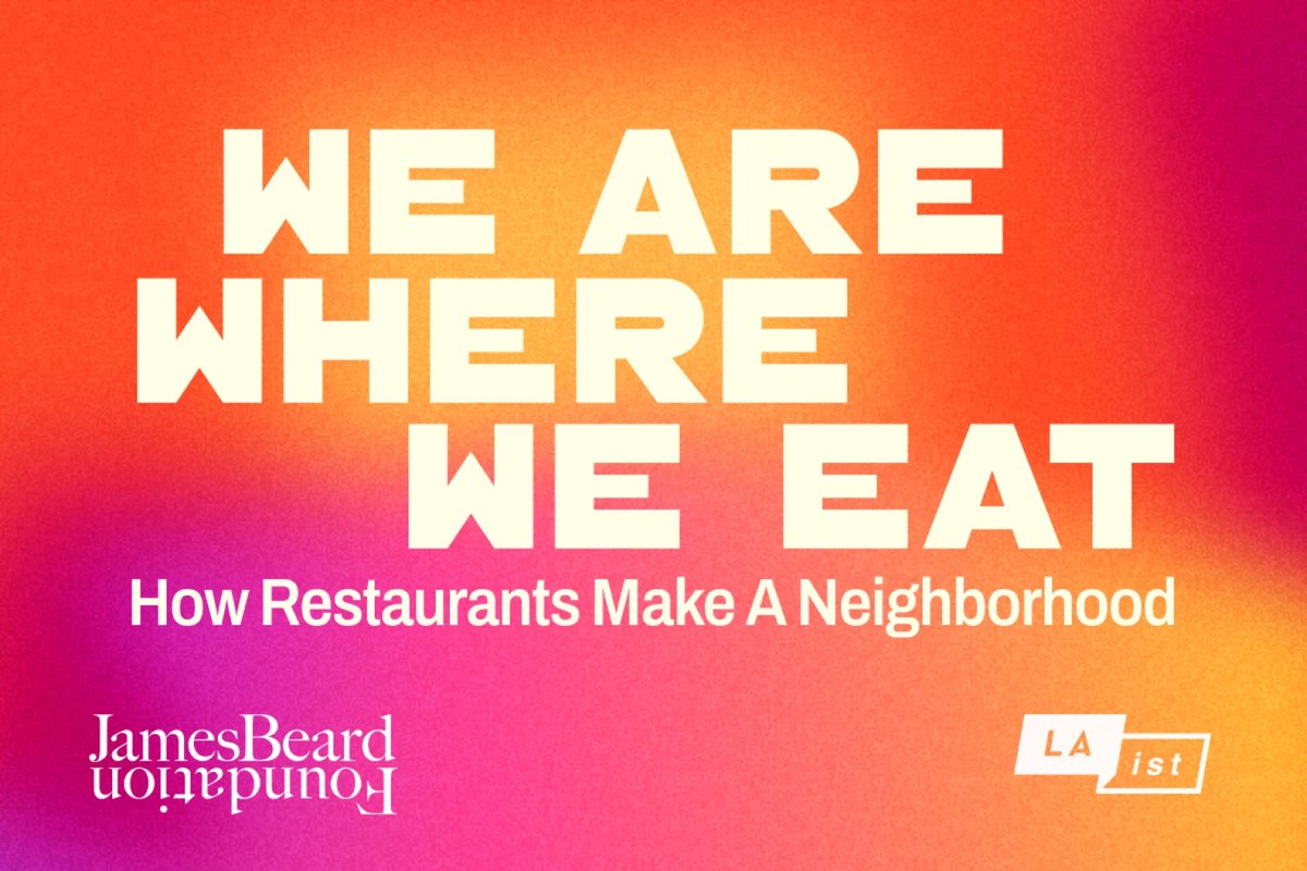CA_Humanities's tweet image. PASADENA—Join @LAist on May 22 for part 1 of &quot;We Are Where We Eat,&quot; a new live event series that will dive into some of LA&apos;s favorite restaurants w/ the city’s most-celebrated owners to find out more about how they’re making it all work: bit.ly/3yA6mjq #HumanitiesforAll