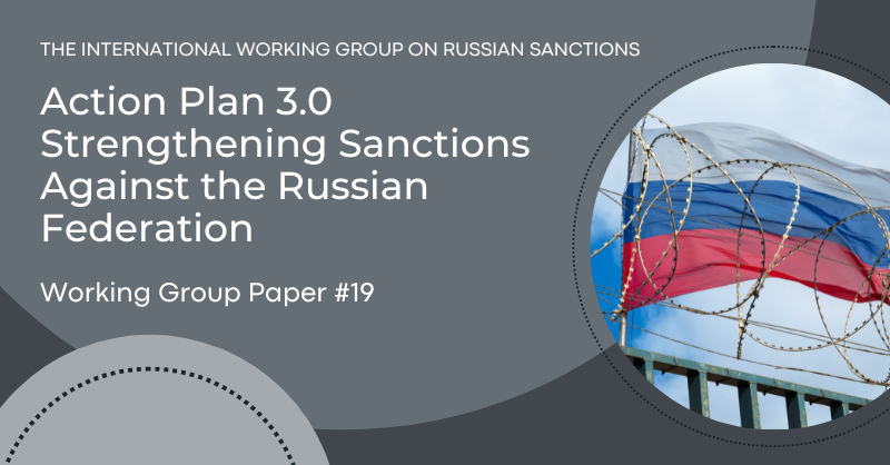 Sanctions are hindering Russia's ability to wage war against #Ukraine, but more can be done to tighten and enforce the sanctions regime. Read the latest paper from the International Working Group on Russian Sanctions for their suggestions. READ MORE ➡️ ow.ly/3bbE50RM4Eb