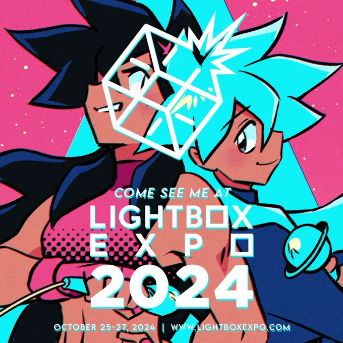 yo I will be tabling at this year's LIGHTBOX EXPO in October! Come say hey!  