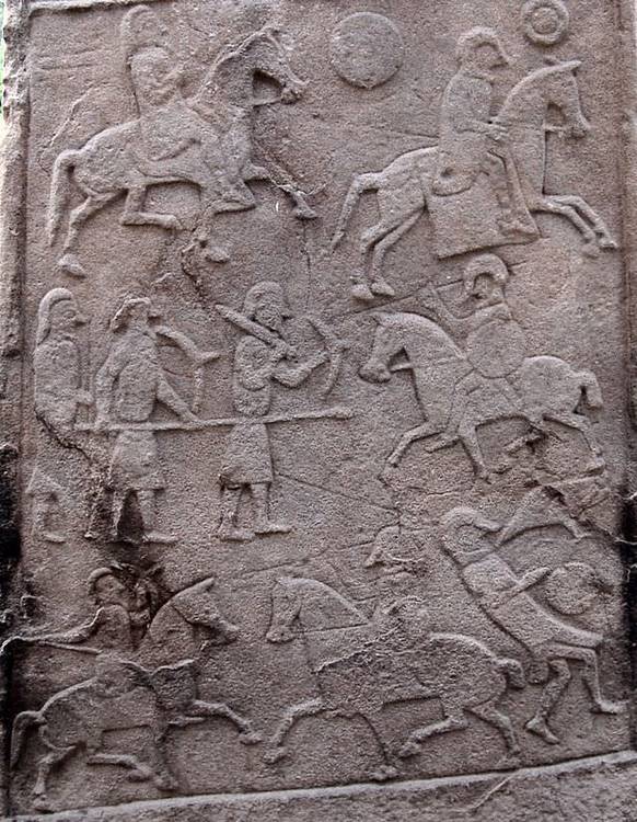 Today in #history: The Battle of Dun Nechtain is fought between a Pictish army under King Bridei III and the invading Northumbrians under King Ecgfrith, who are decisively defeated. (685 CE). #OnThisDay ➡️ Read more: worldhistory.org/Battle_of_Dun_…