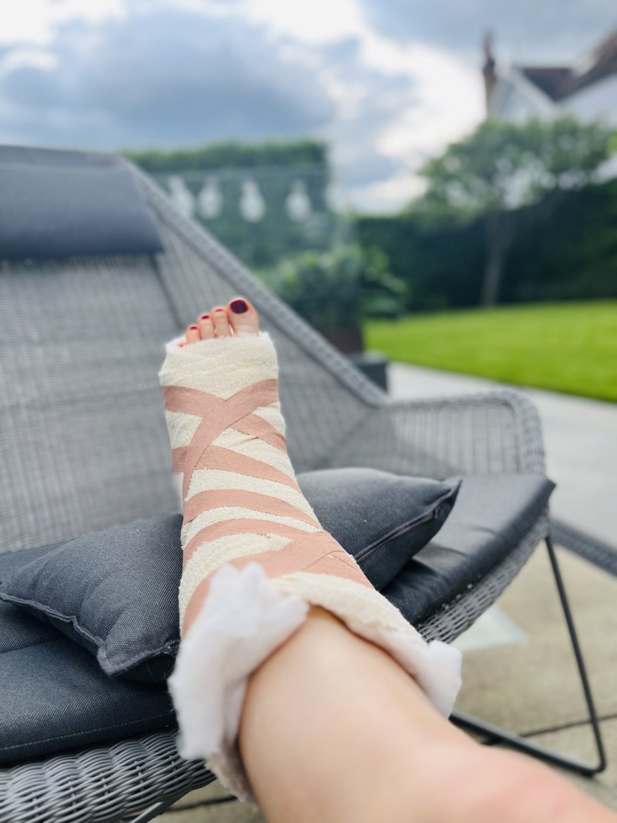 Got some fresh air after (planned) ankle surgery last week! The immobility gave me plenty of time to write 🙃