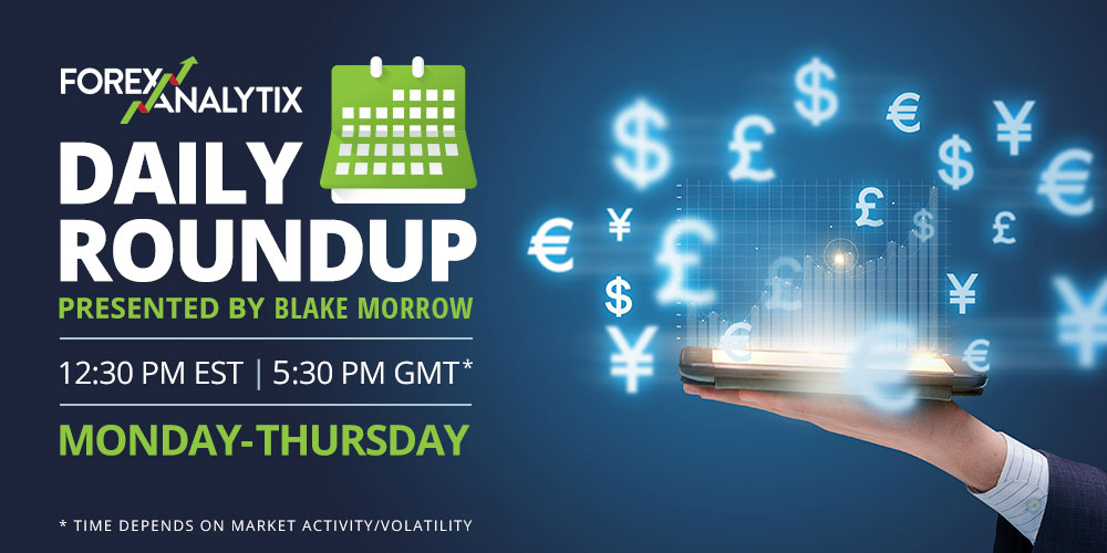 The Daily Roundup is Starting in 10 Minutes! Hosted by Blake Morrow. Register Here: bit.ly/2Qe2xGC #FOREX #TRADING @spz_trader @ForexStopHunter @Vulgi @PipCzar @forexanalytix @GregaHorvatFX