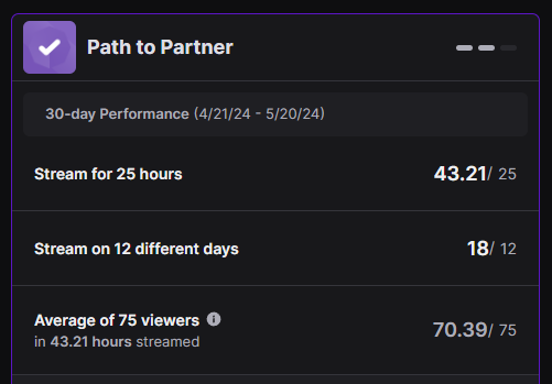 ❣️2 years ago, I wrote this on my wall for me to look at every day, for this specific announcement.

I'M OFFICIALLY PUSHING FOR TWITCH PARTNER!

Thank you for all the support &amp; love along the way. I could not have done it without ya'll. 

#Kelley4Partner
twitch.tv/herokerrey