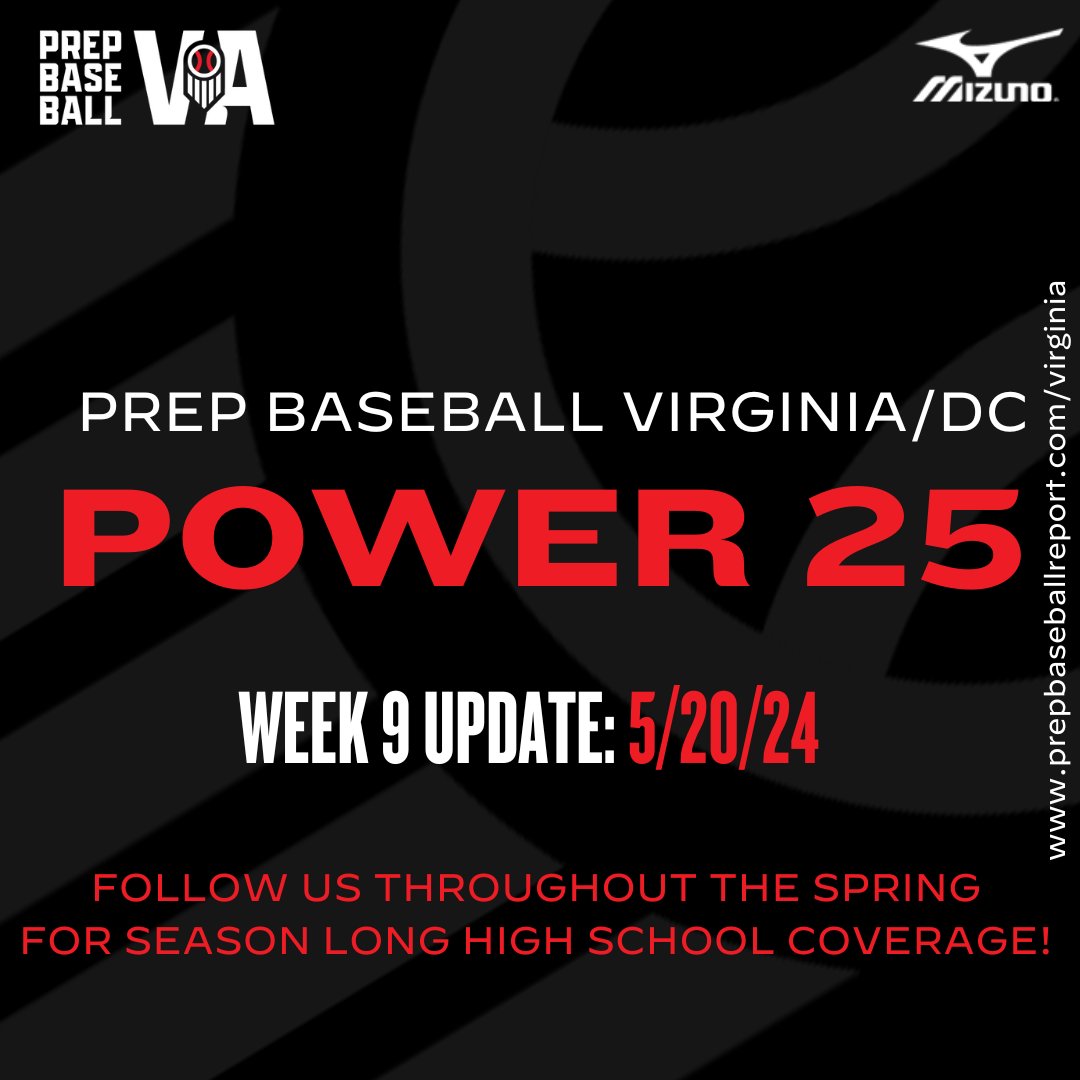 🚨 VA/DC Power 2️⃣5️⃣ Update: May 20th 🚨 On back to back weeks, we find ourselves with a new #1 ranked team!! ✅ Notes on teams. ✅ 1 New Teams in the Top 10 ✅ 6 New Teams Enter See the entire Power 25, as well as a few notes. loom.ly/OTy1Abk #BeSeen