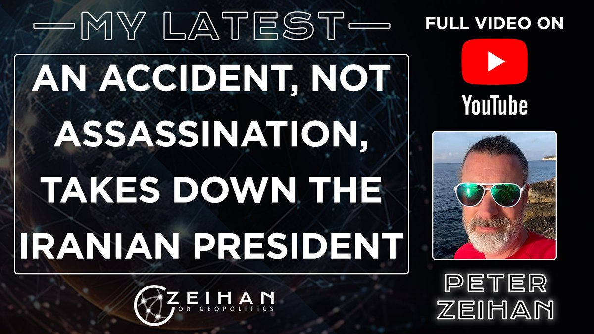 Iranian State media has confirmed the death of Iranian President Ebrahim Raisi May 19th, following the crash of his helicopter over Iranian Azerbaijan. Full Newsletter: mailchi.mp/zeihan/iranian…
