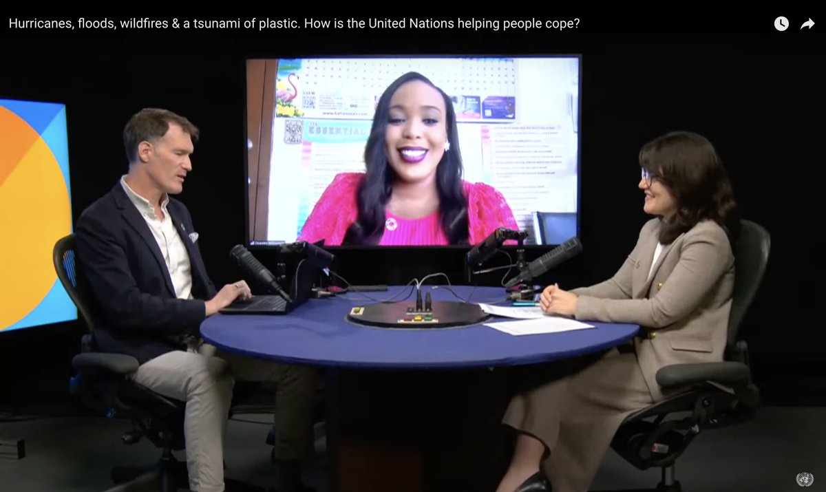 It's an honour to be a guest on the inaugural UN Weekly podcast with host Conor Lennon, of UN News. We're discussing the challenges of Small Island Developing States ahead of the SIDS4 conference in Antigua and Barbuda, May 27 to 30.  Watch the podcast! youtube.com/watch?v=cAUKtq…