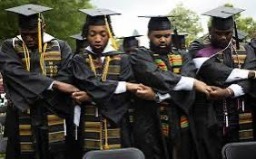 Congratulations Men of Morehouse. All of MSM were expecting you to act out at YOUR graduation to give license to misconstrue black men support for Joe Biden. They don’t realize your dignified conduct would have nothing to do with politics. It was reflective of your Character. @AP