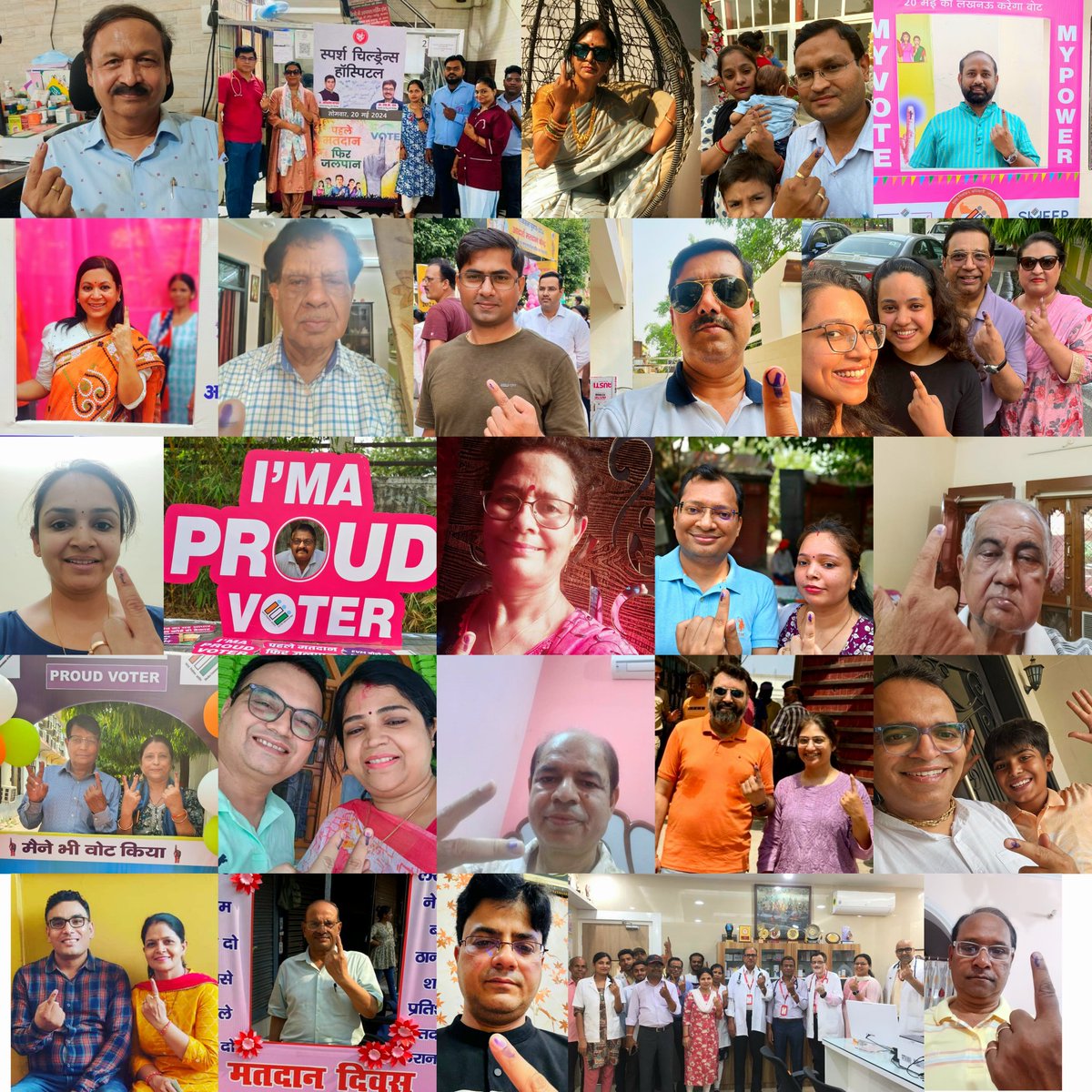 iaplucknow's tweet photo. #LucknowAcademyofPediatrics all members to casted their valuable vote on 20th May &amp; became part of building the nation.
#LAP #IAP #IAPlucknow #LAHA #AHA #LNF #NNF #IAPkiBaatCOMMUNITYkeSaath
#VotedForDevelopment #VoteForNation #ProudVoter #Vote #LucknowVotes https://t.co/GvipufXunr