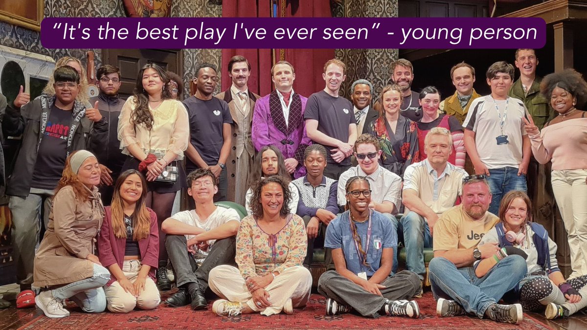 We went to see The Play That Goes Wrong last Friday! Beyond the incredible performance, we also met the actors backstage! 🎭 A huge thank you to the whole team at @playgoeswrong for kindly supporting Renaissance Foundation as part of their young carers initiative this May 💜