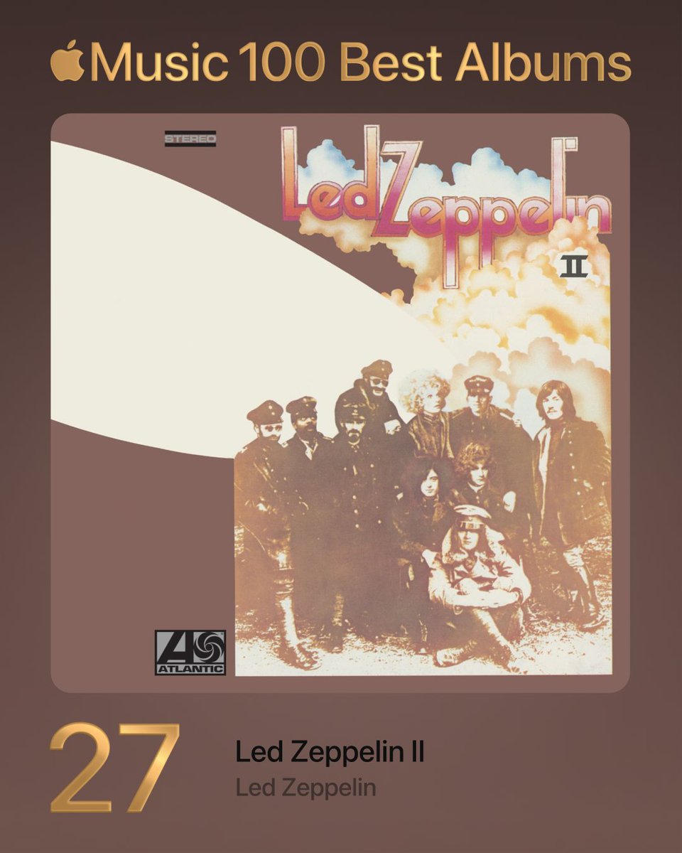 27. Led Zeppelin II - Led Zeppelin

#100BestAlbums