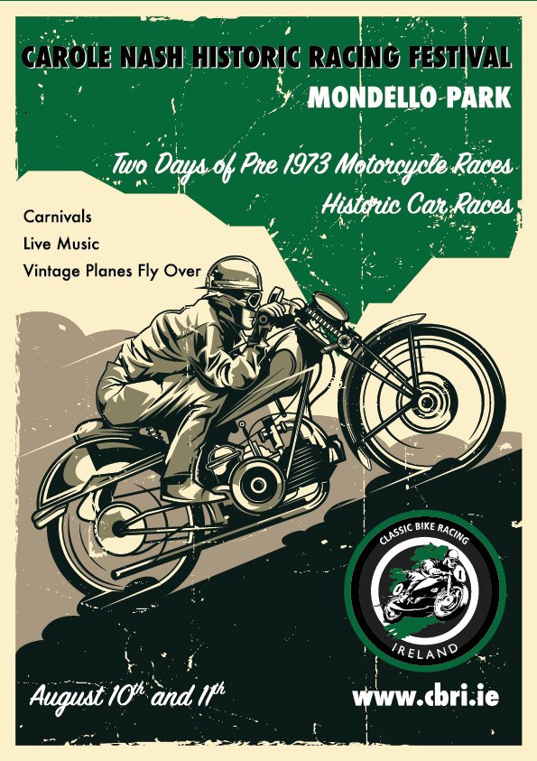 vintagespeed35's tweet photo. Save the date for Irelands only Historic Motorsport Festival https://t.co/YaP00Z5047