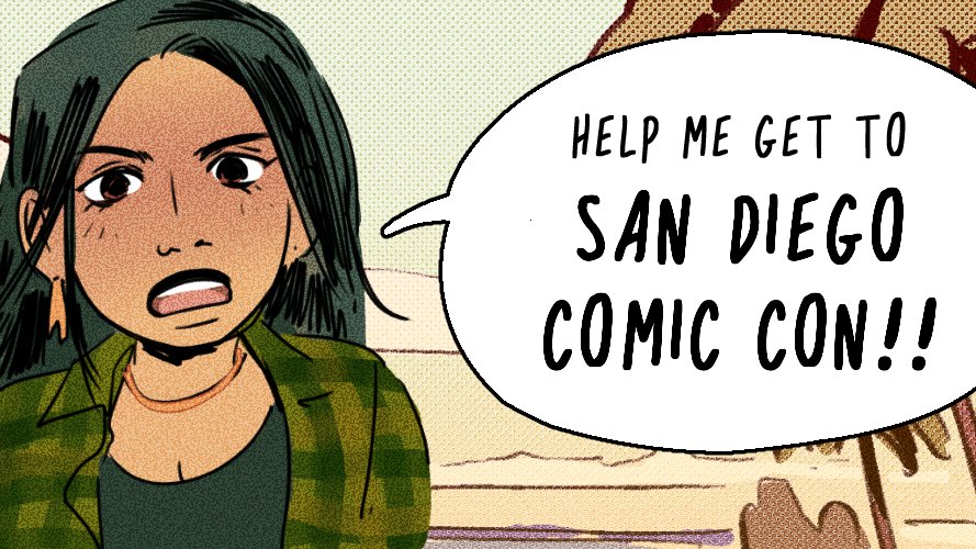 It takes a lot to travel to California from the UK, but I don't want to miss my chance to attend SDCC as an Eisner Nominee! So I've re-opened my store to help me raise funds to go to San Diego Comic Con and attend the Eisner Awards ceremony! (links below)