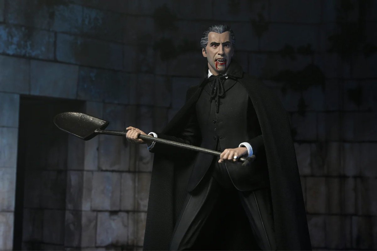 NECA Ultimate Christopher Lee Dracula is up for preorder direct ($34.99) - bit.ly/44NKw8o

This should be a NECA Store preorder first, but will be available at other retailers at a later time.