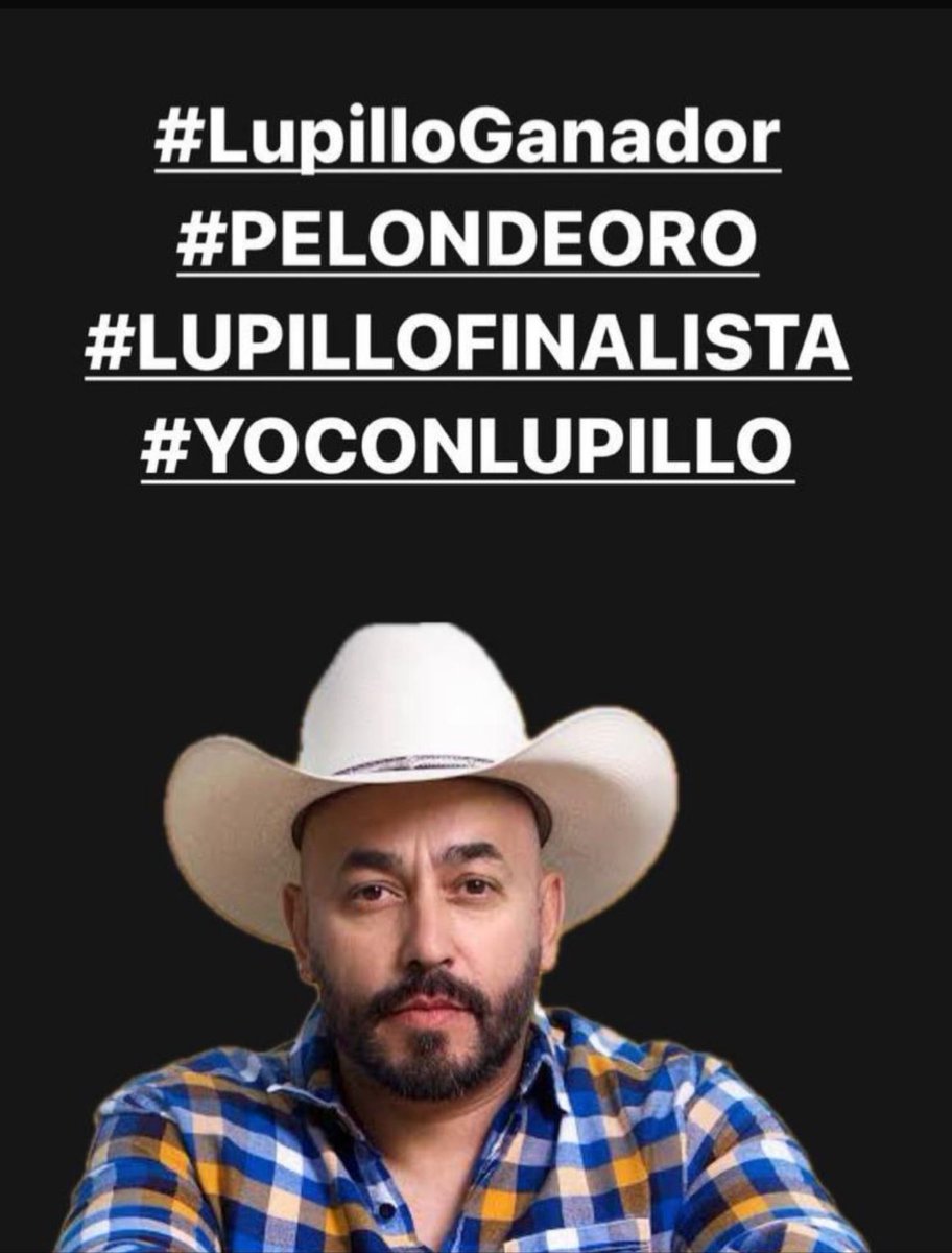 #TEAMLUPILLO #NOALFRAUDE #LUPILLONOESTASSOLO #LUPILLOYAERESGANADOR <a href="/esdras_ojeda/">esdras ojeda</a> @roovenenoso <a href="/DamaVenenosa/">DAMA VENENOSA</a>