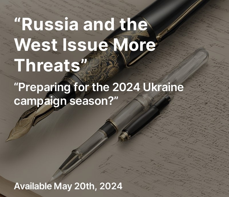 “Russia and the West Issue More Threats” open.substack.com/pub/thomasleck… #UnitedStates #UnitedKingdom #France #Russia #Ukraine #EuropeanUnion #UkraineWar #RussiaUkraineWar #UkraineRussiaWar #Putin #Zelensky #G7
