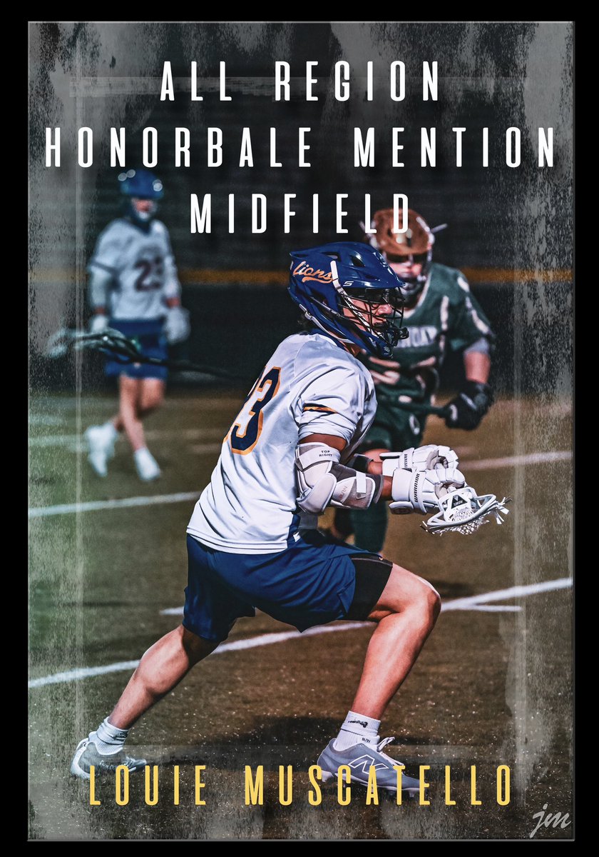 Congratulations to senior captain Ethan Emery and senior Louie Muscatello for receiving All Region Honorable Mention! #WeAreNDCL @ndclathletics