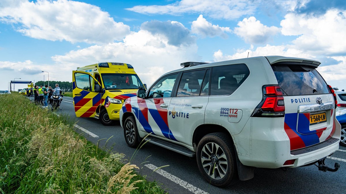 Motorrijder gewond bij eenzijdig ongeval ogld.nl/3q7o
